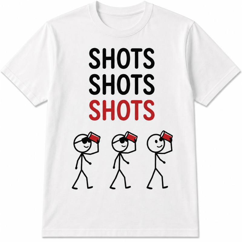 Majica »Shots Shots Shots«
