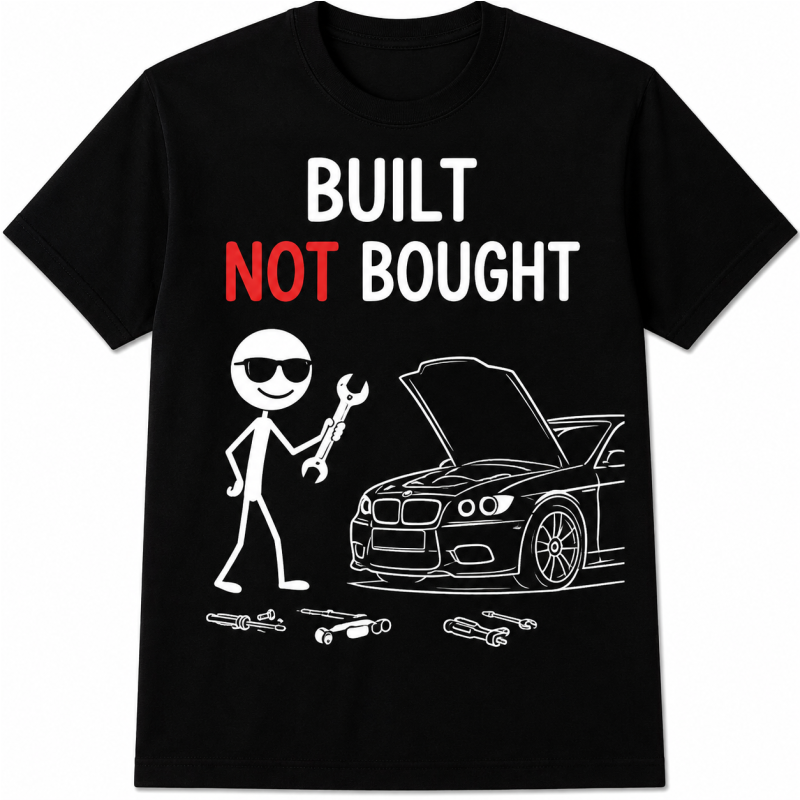 Majica »Built Not Bought«