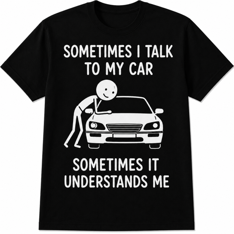 Majica »Sometimes My Car Understands Me«