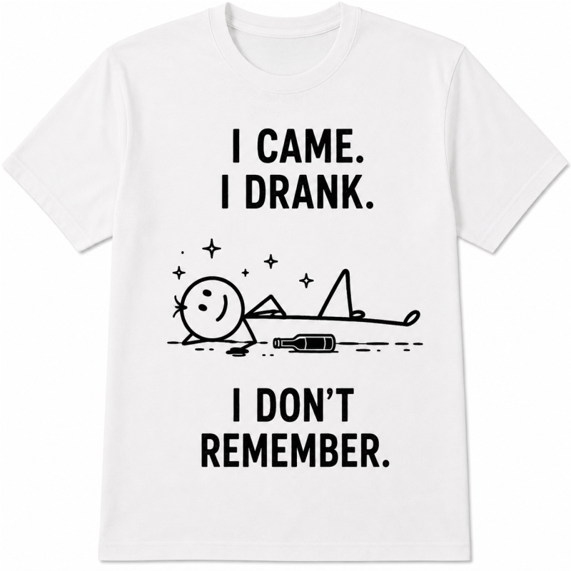 Majica »I Came, I Drank«